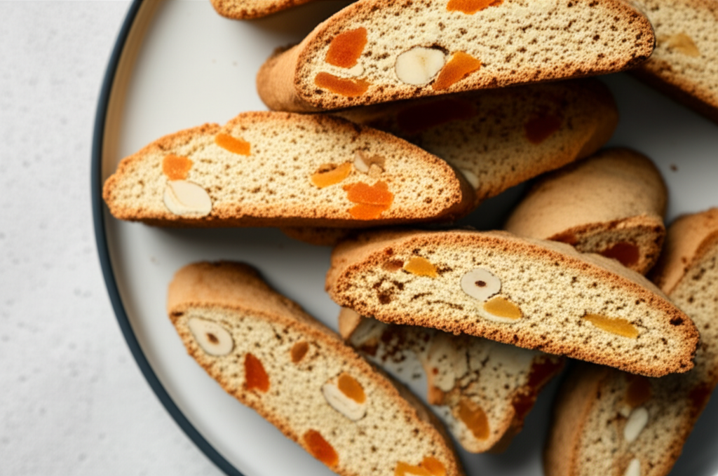 Apricot Biscotti image