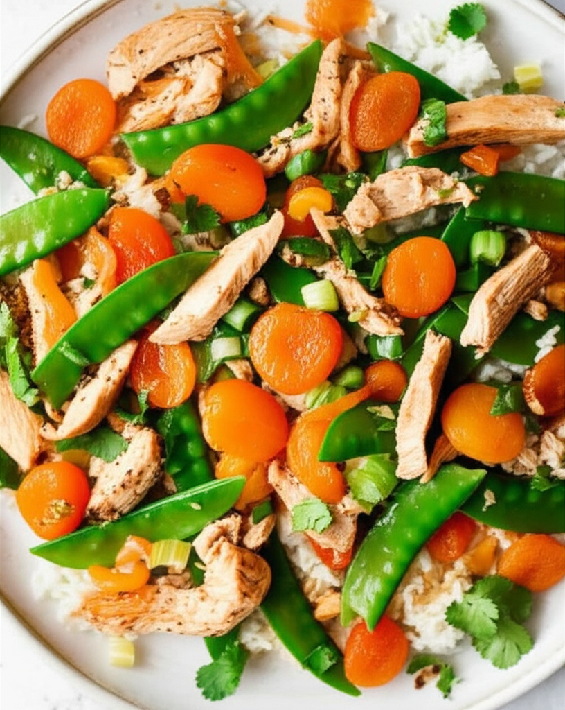 Apricot Chicken Stir Fry image