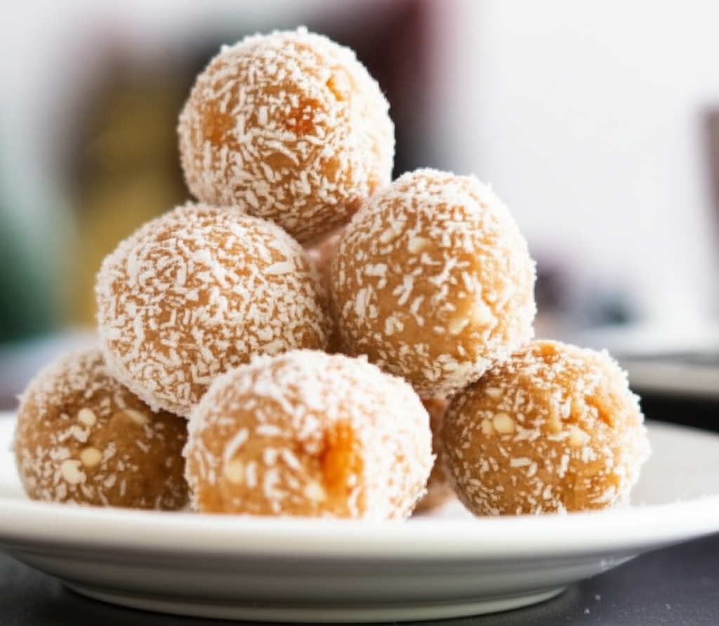 Apricot Coconut Balls image