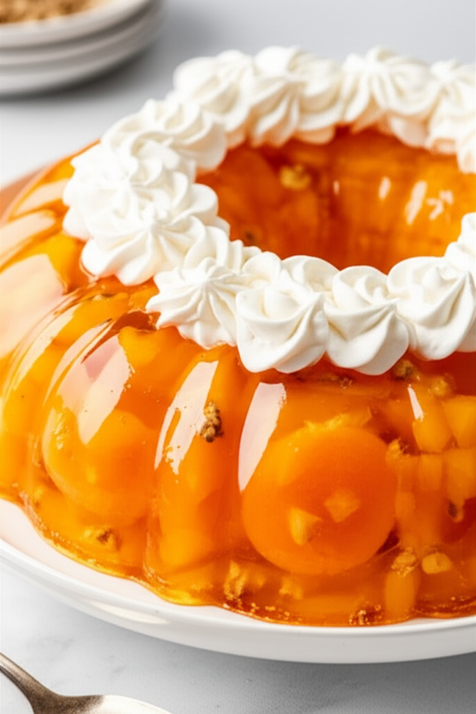 Apricot Congealed Salad image