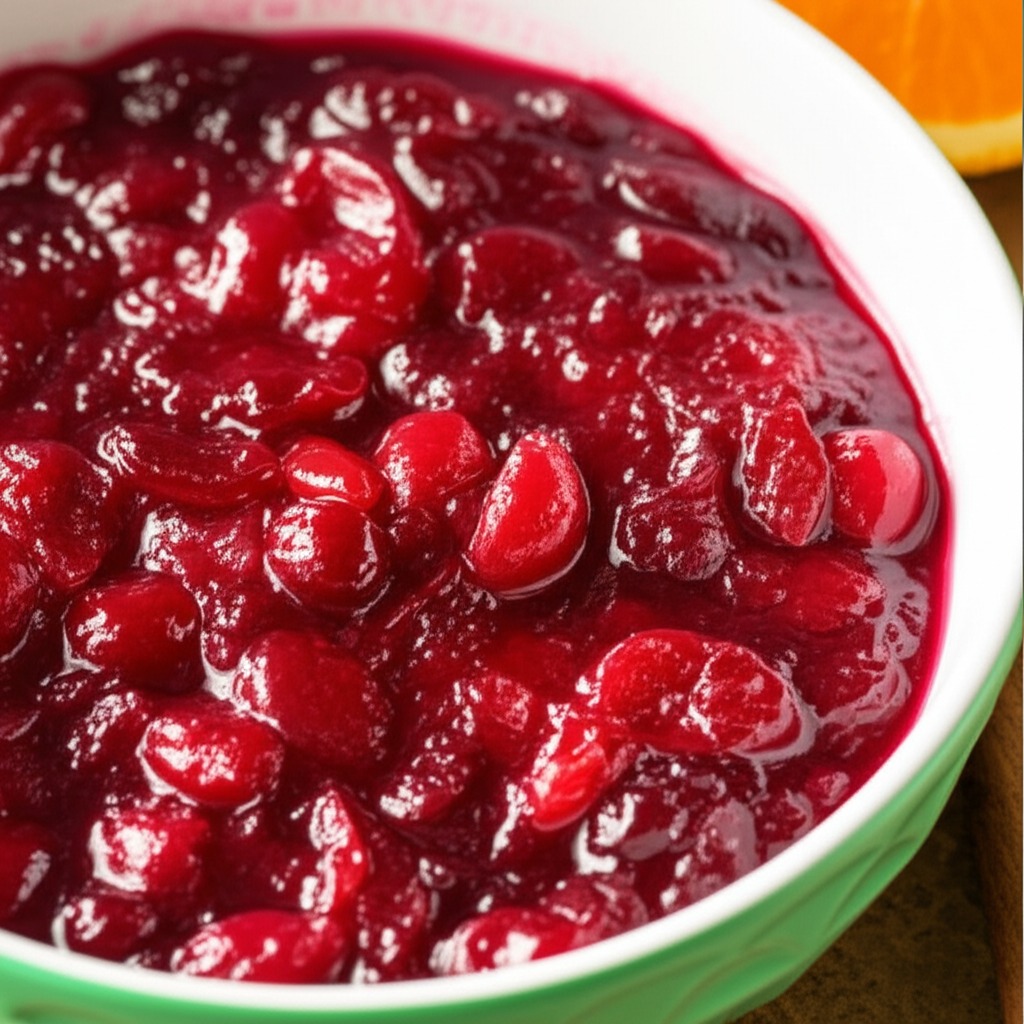 Apricot Cranberry Sauce Beats Canned Cranberry Sauce By Far image
