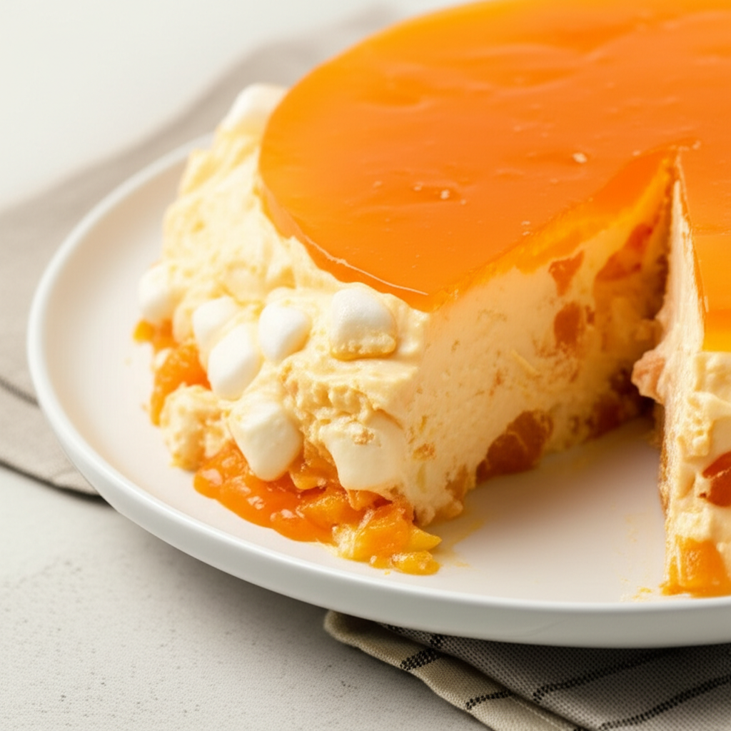 Apricot Cream Cheese Salad image
