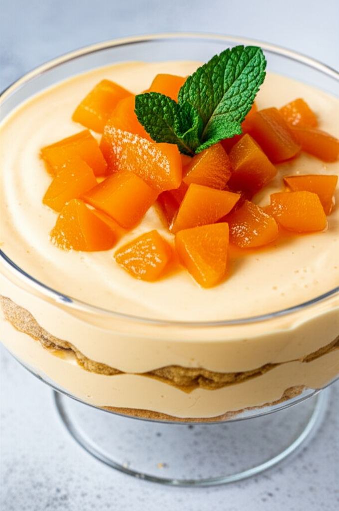 Apricot Cream Mousse image