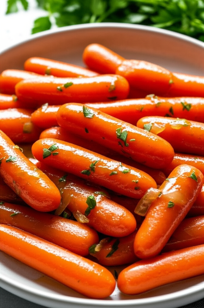 Apricot Glazed Carrots image