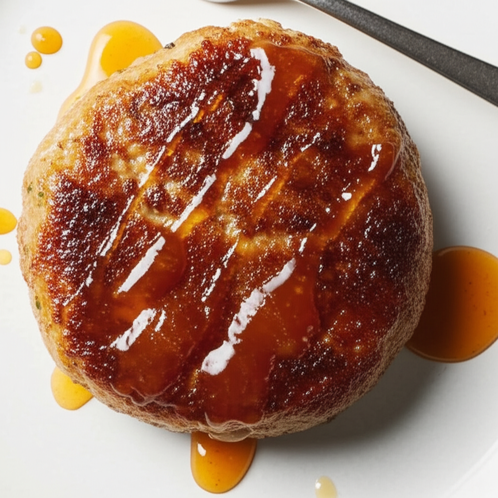 Apricot Glazed Ham Patties image