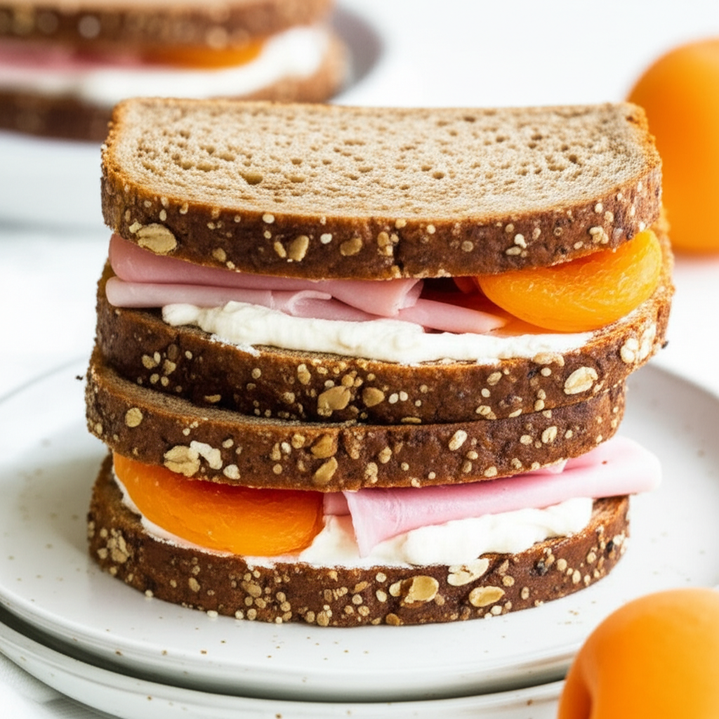 Apricot Ham Sandwich image
