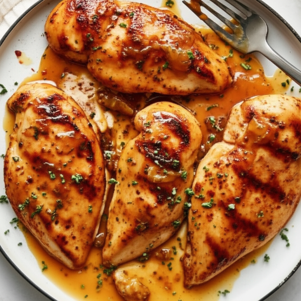 Apricot Honey Grilled Chicken image