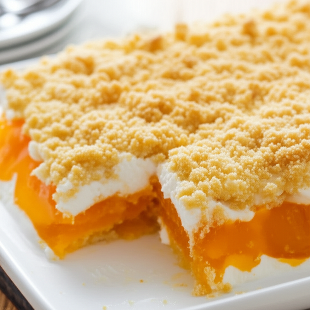 Apricot Jello Salad image