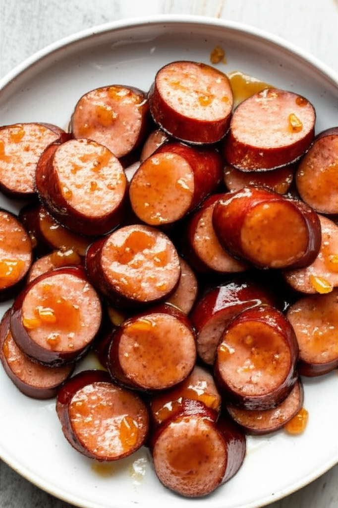 Apricot Kielbasa Slices image