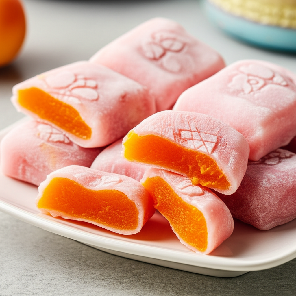 Apricot Mochi image