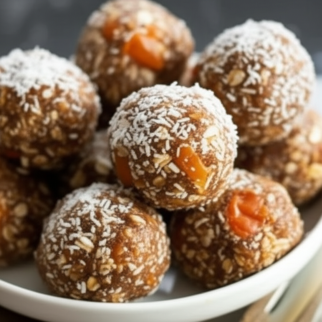 Apricot Muesli Balls image