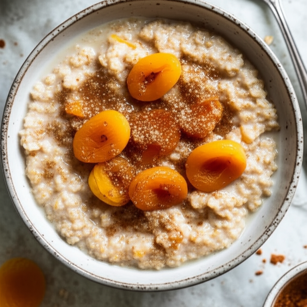Apricot Oat Bran Hot Breakfast Cereal image