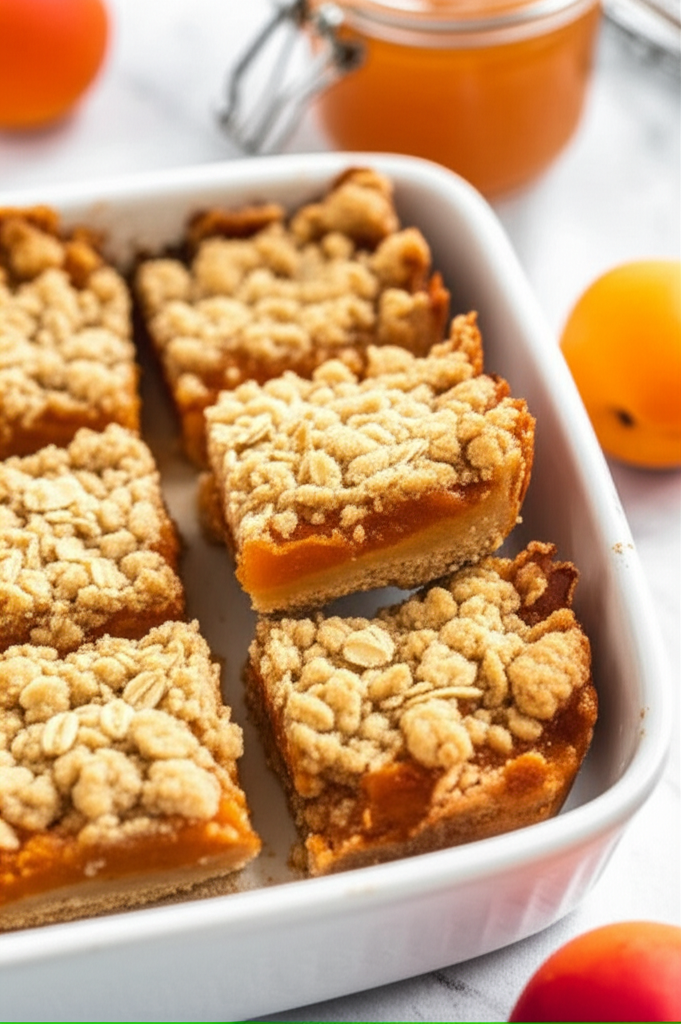 Apricot Oatmeal Bars image