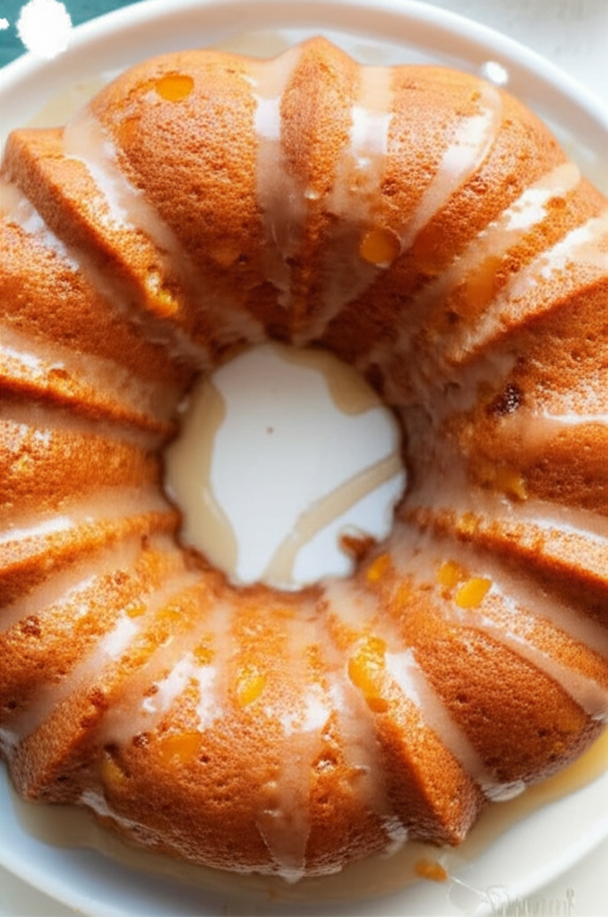 Apricot Orange Bundt Cake image