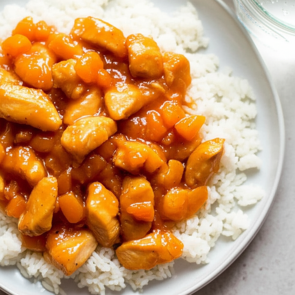 Apricot Orange Chicken image
