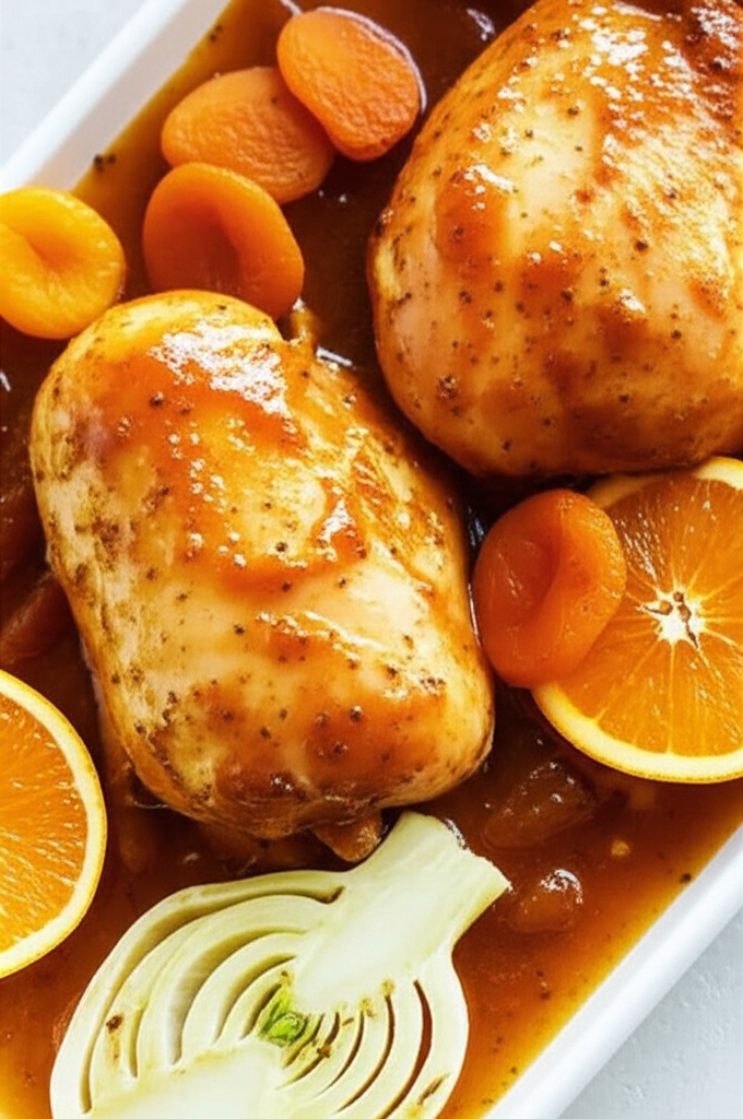 Apricot Orange Chicken Heart Healthy image