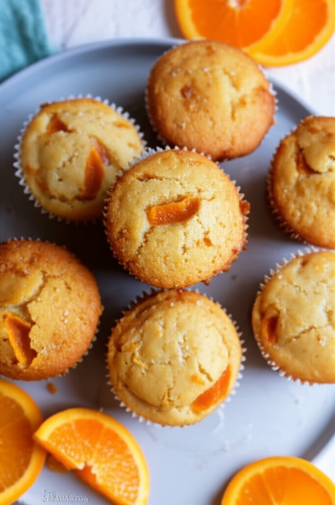 Apricot Orange Yogurt Muffins image