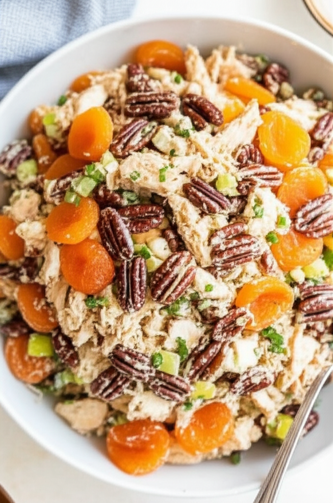 Apricot Pecan Chicken Salad image