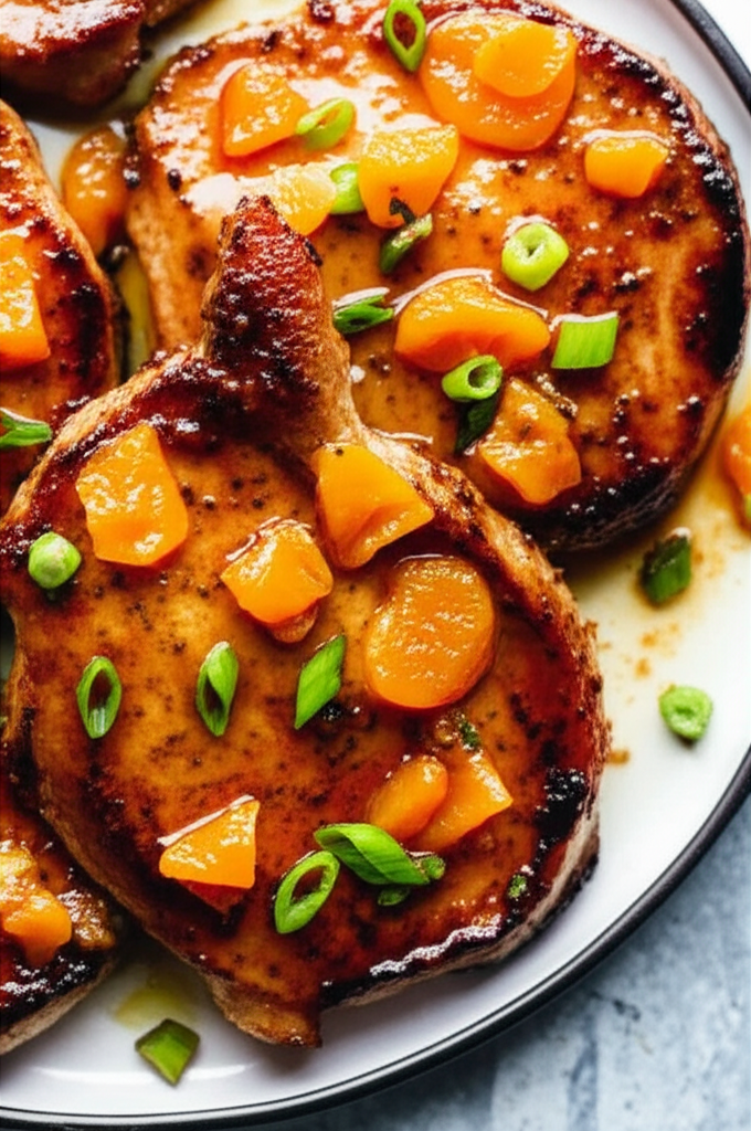 Apricot Pork Chops image