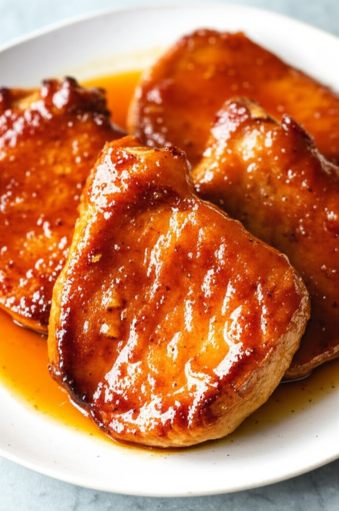 Apricot Pork Chops image