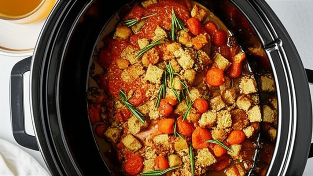 Apricot Pork Roast With Stuffing image
