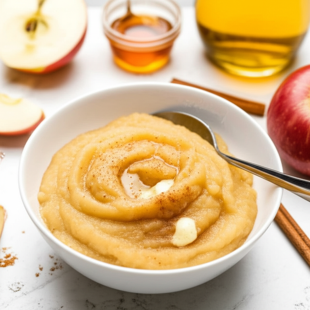 10 Minute Applesauce Alton Brown image