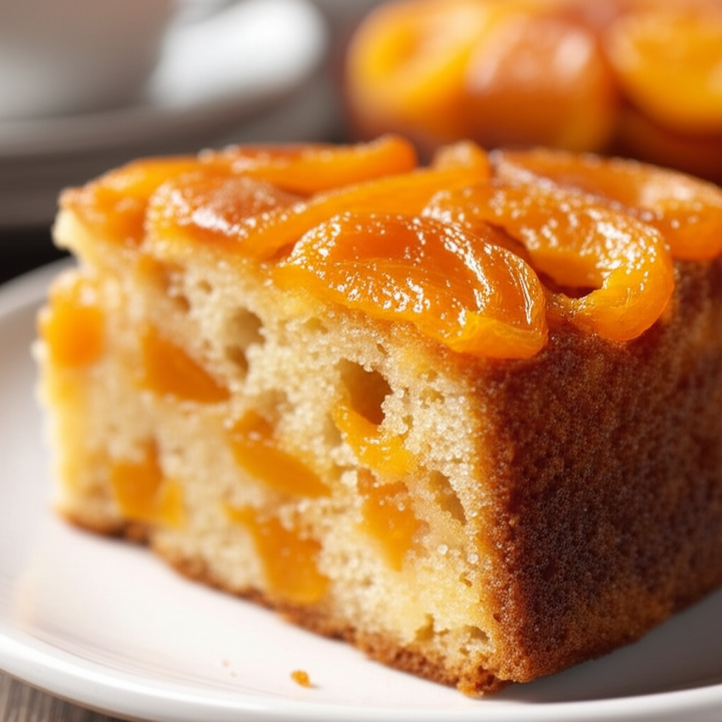 Apricot Rum Cake image