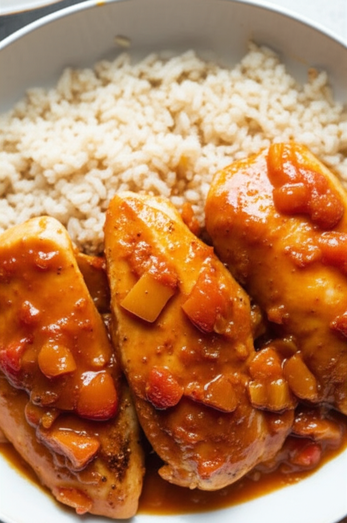 Apricot Salsa Chicken image