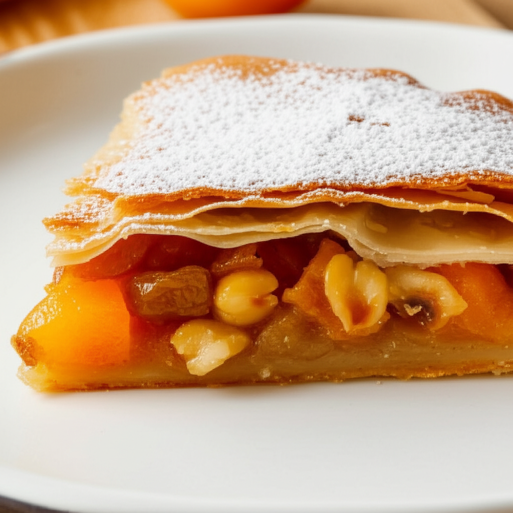 Apricot Strudel image