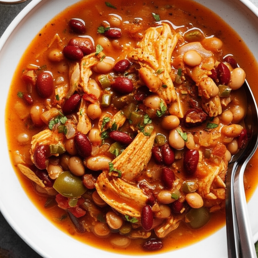 Fast And Easy Southwest Chicken Chili image