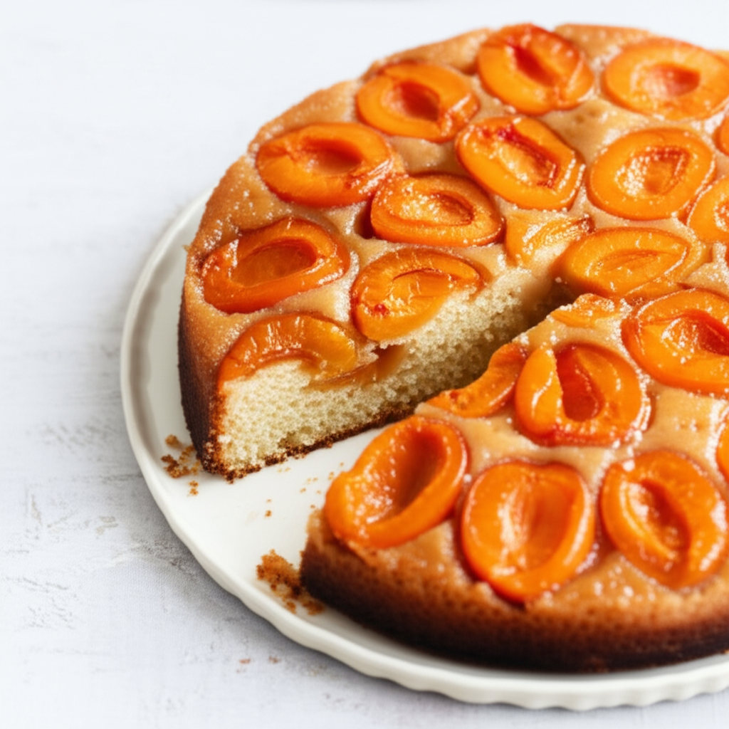 Apricot Upside Down Cake image