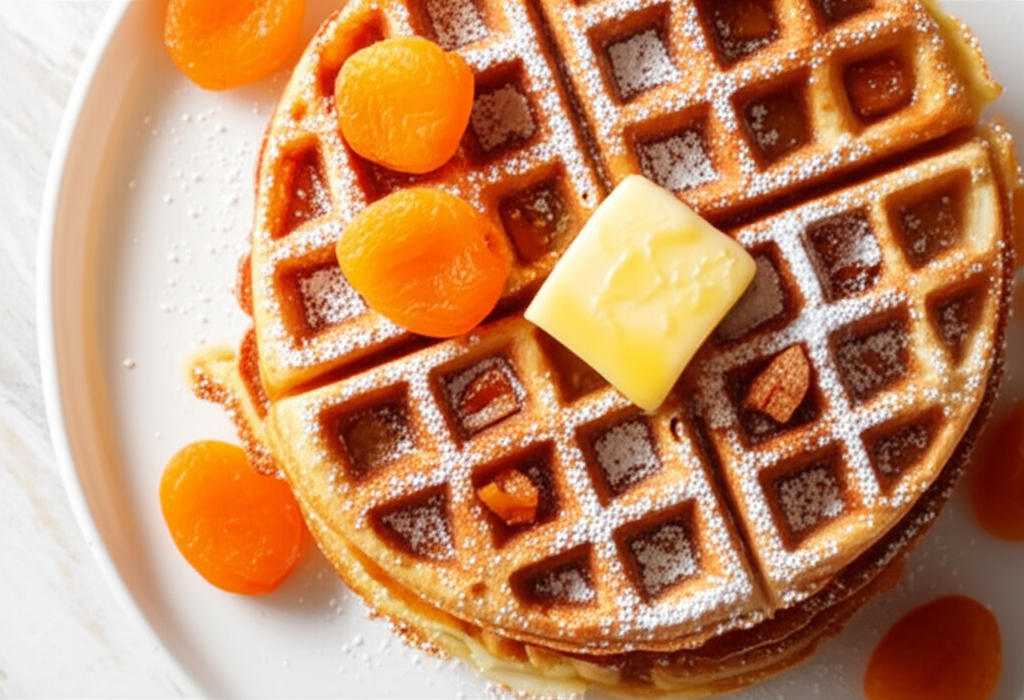 Apricot Waffles image