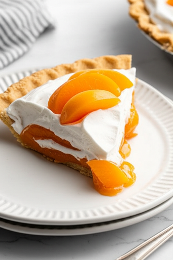 Apricot Whip Pie image