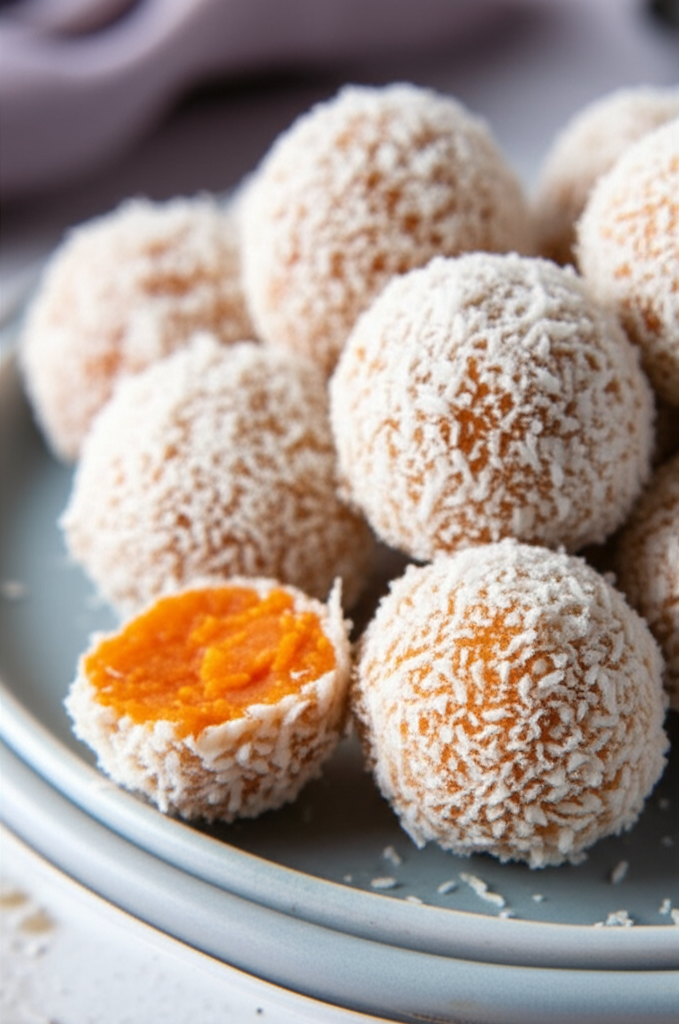 Apricot Coconut Pearls image