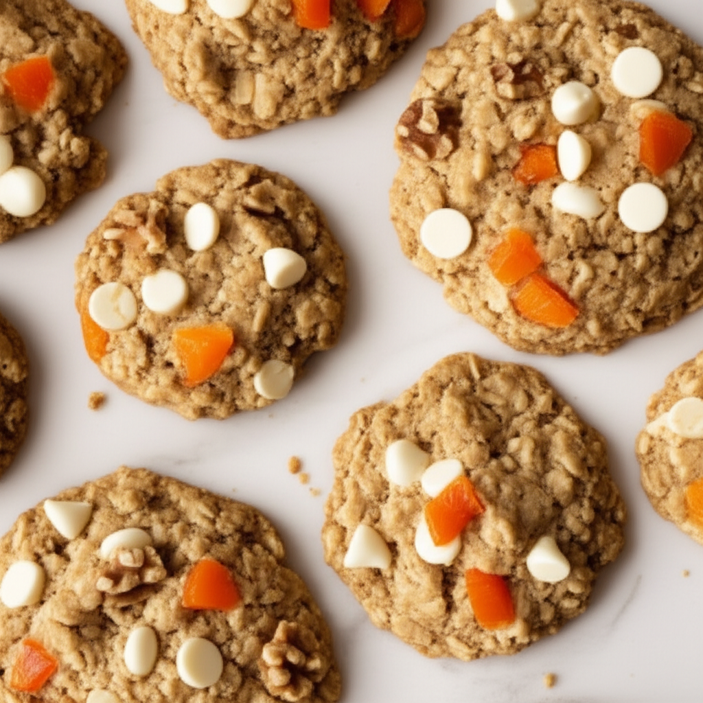 Apricots And Cream Oatmeal Cookies image