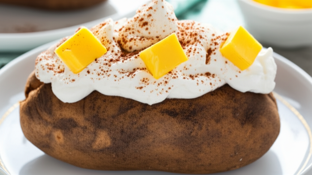 April Fool S Fake Baked Potato image