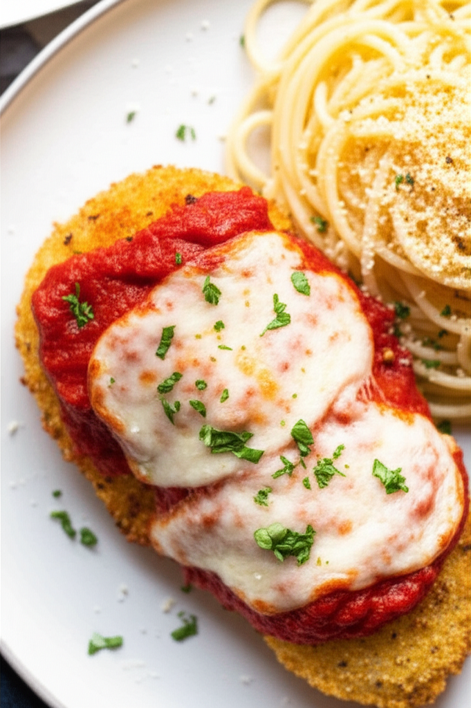 April's Baked Chicken Parmesan image