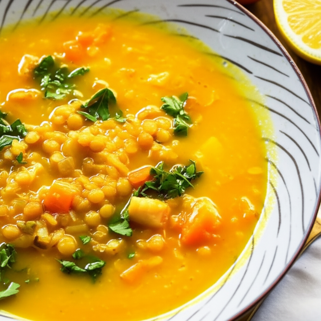 Arabian Yellow Lentil Soup image