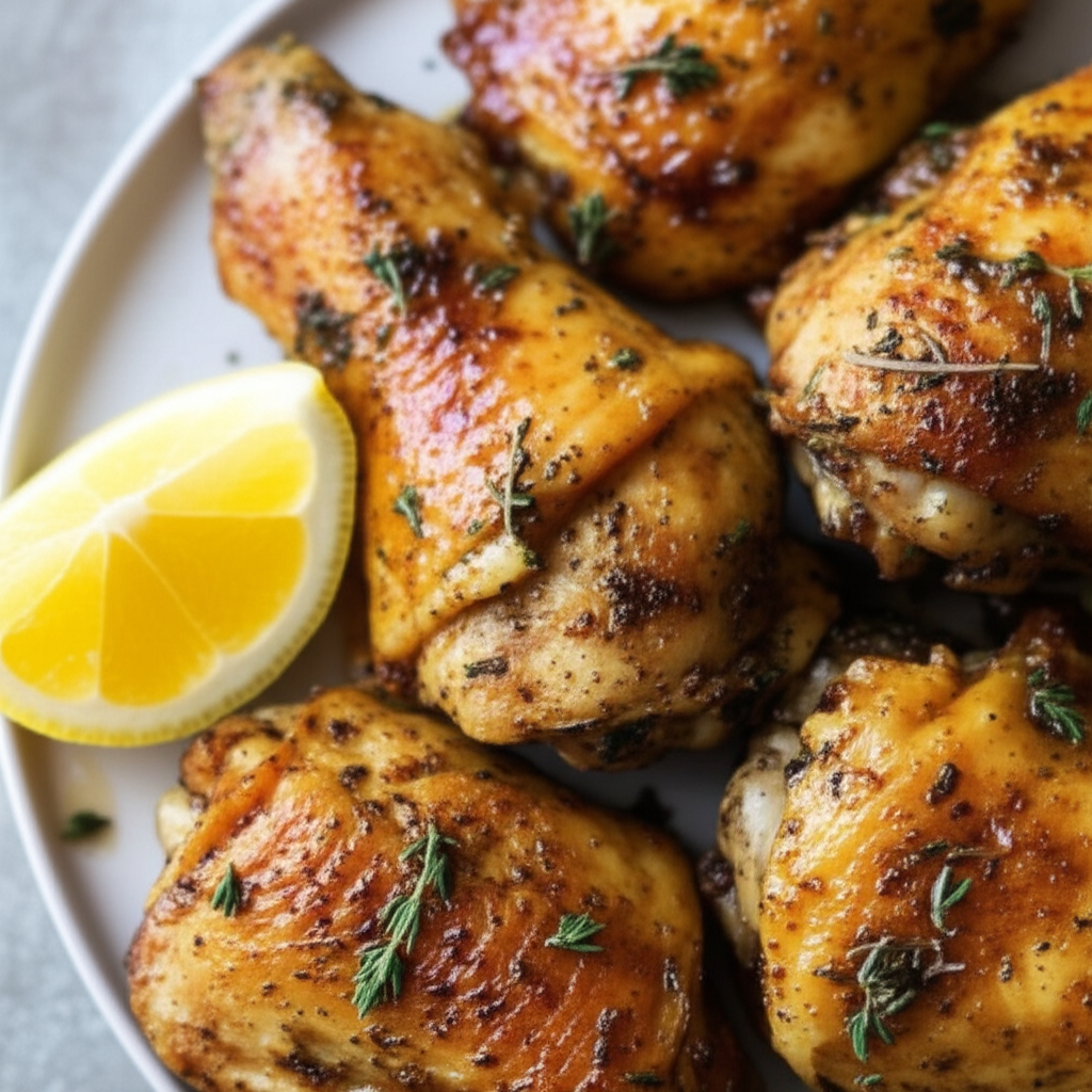 Arabic Chicken With Lemon Thyme image