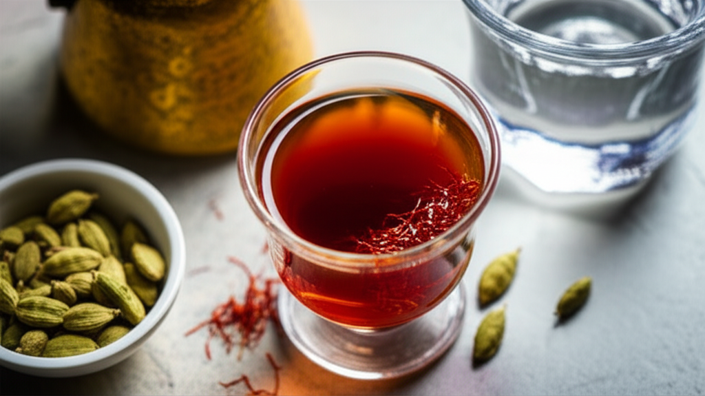 Arabic Coffee With Rose Water image