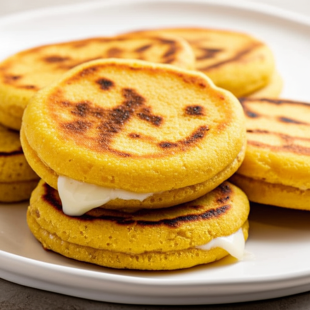 Arepas De Queso Fritas image
