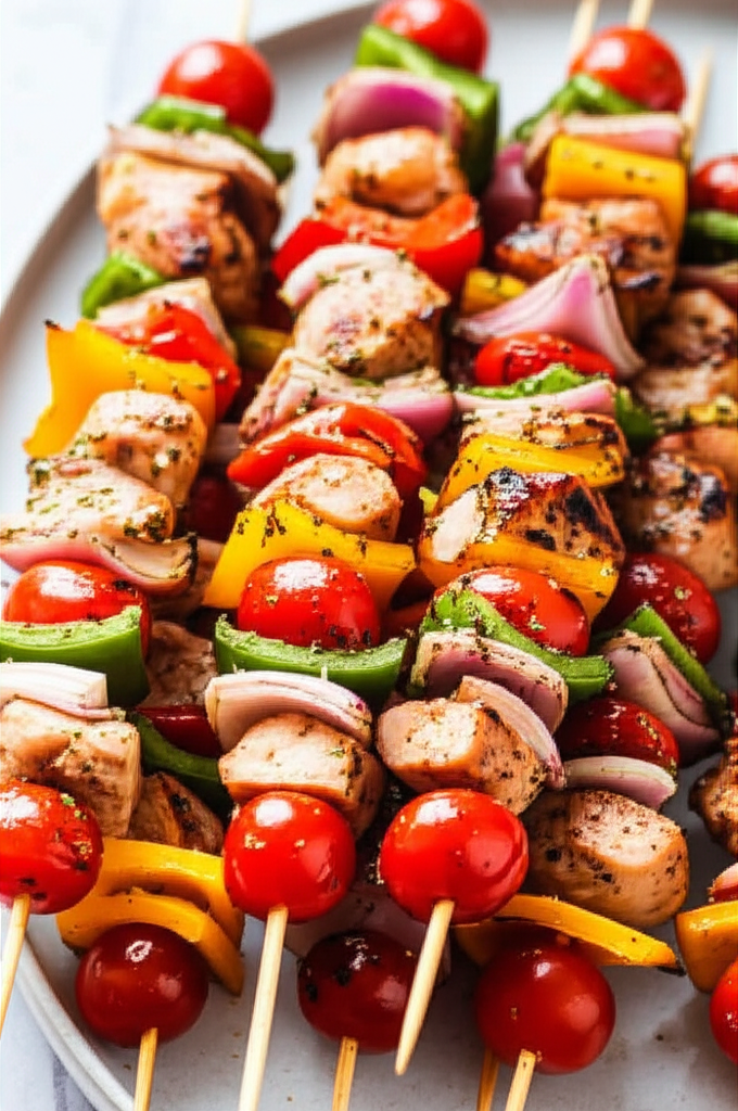 Argentine Grilled Chicken Skewers image