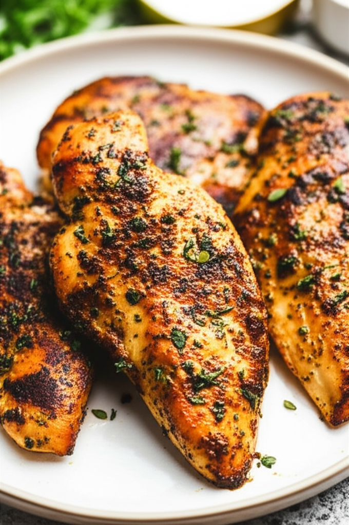 Armenian Herb Marinade Grilled Chicken Breasts image