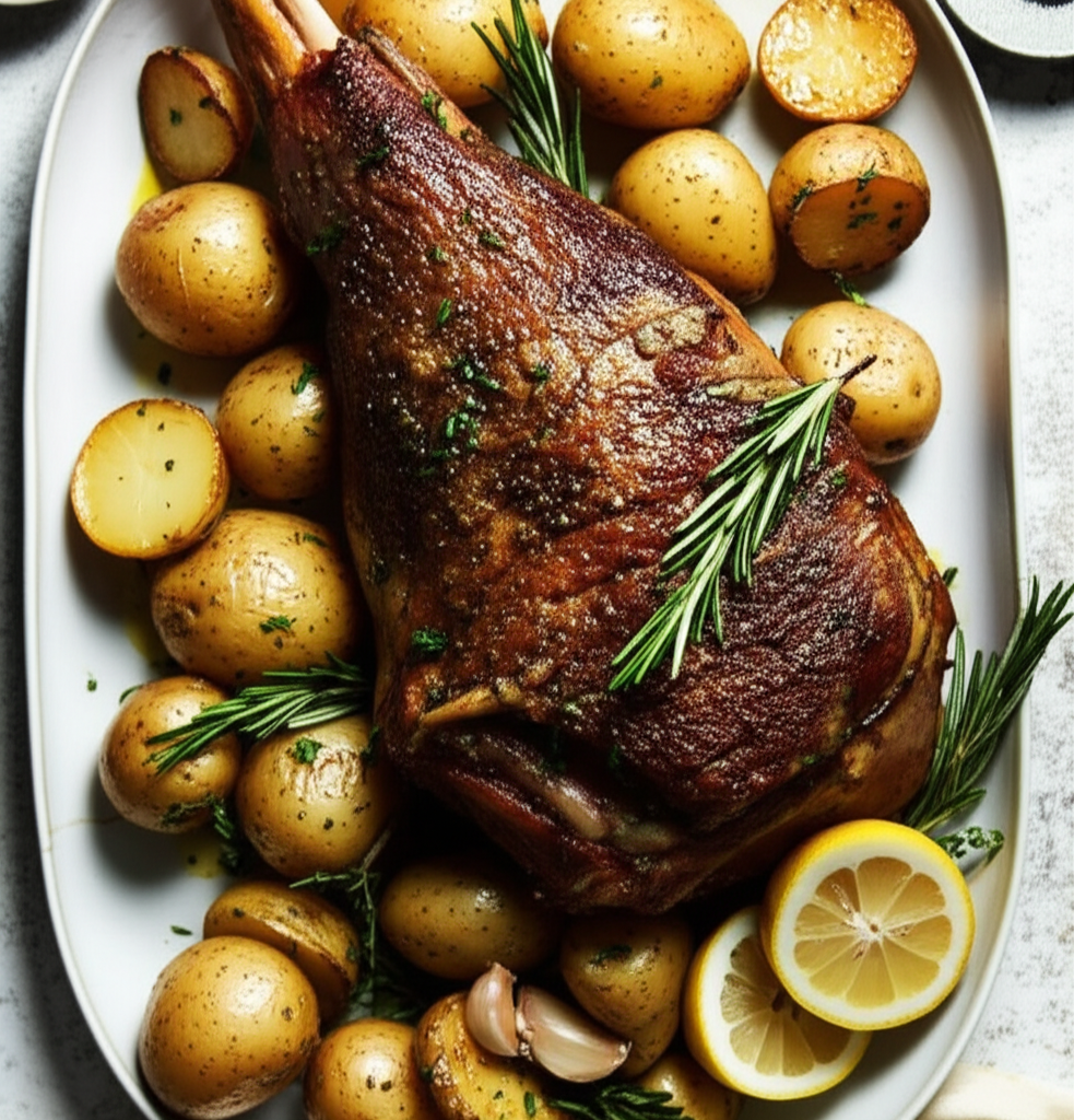 Arni Psito Roast Leg Of Lamb image