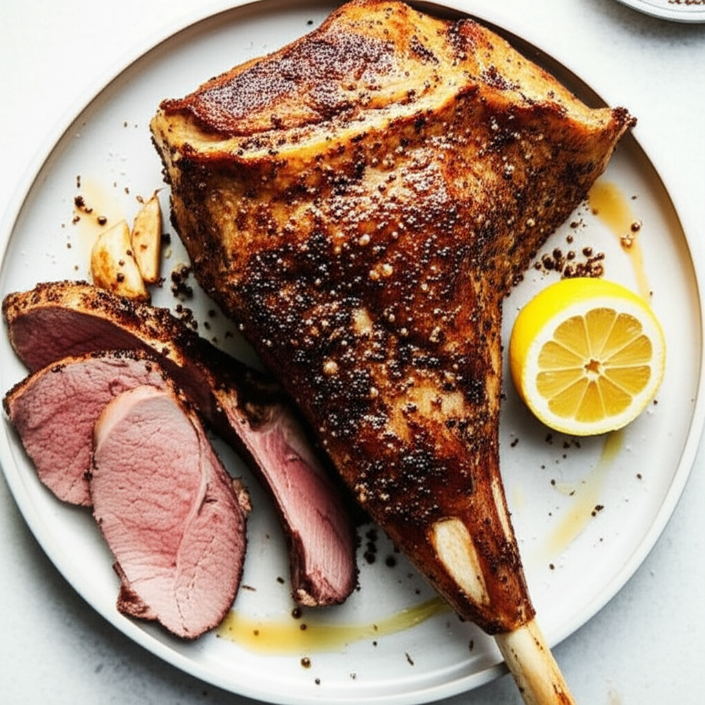 Aromatic Leg Of Lamb image