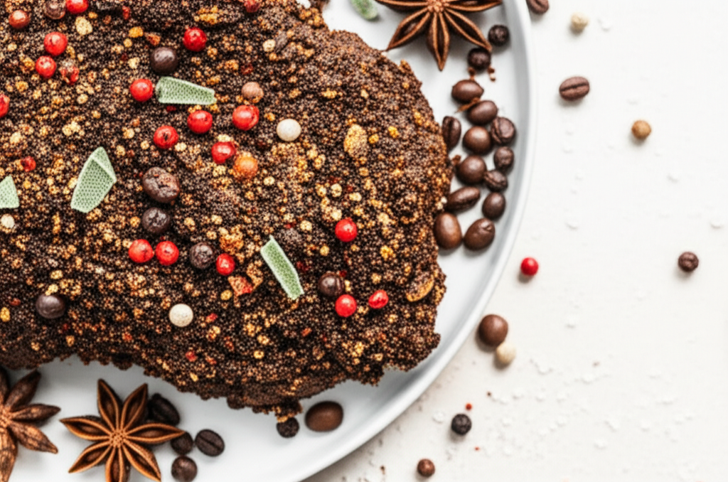 Aromatic Spiced Coffee Rub For Meat image