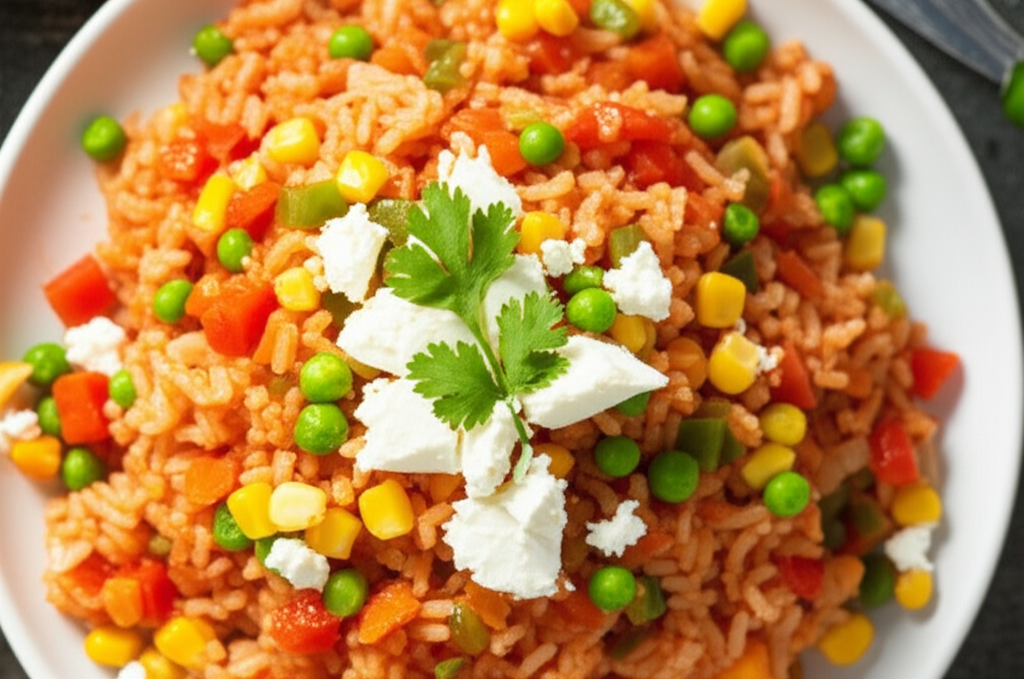 Arroz A La Mexicana Traditional Mexican Rice image