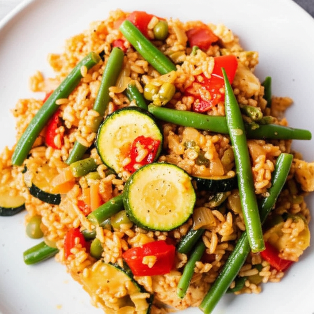 Arroz Con Calabacin Rice With Zucchini image