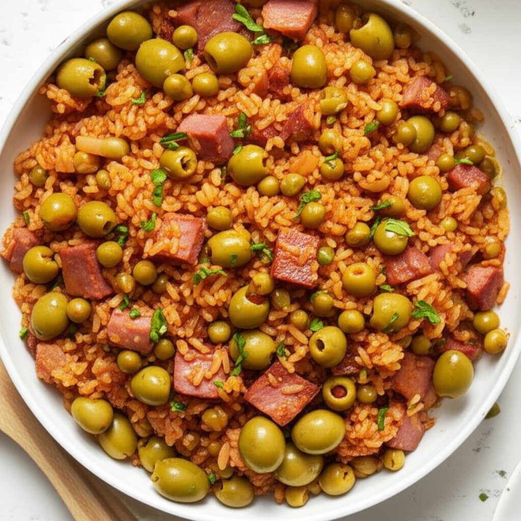 Arroz Con Gandules Rice And Beans image