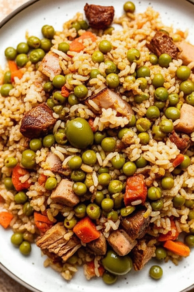 Arroz Con Gandules Rice And Pigeon Peas image